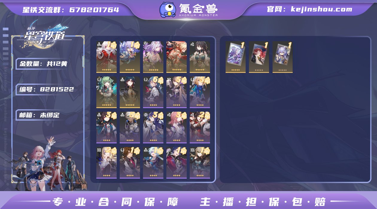 邮箱: 未绑定 开拓者性别: 女 总黄数:...