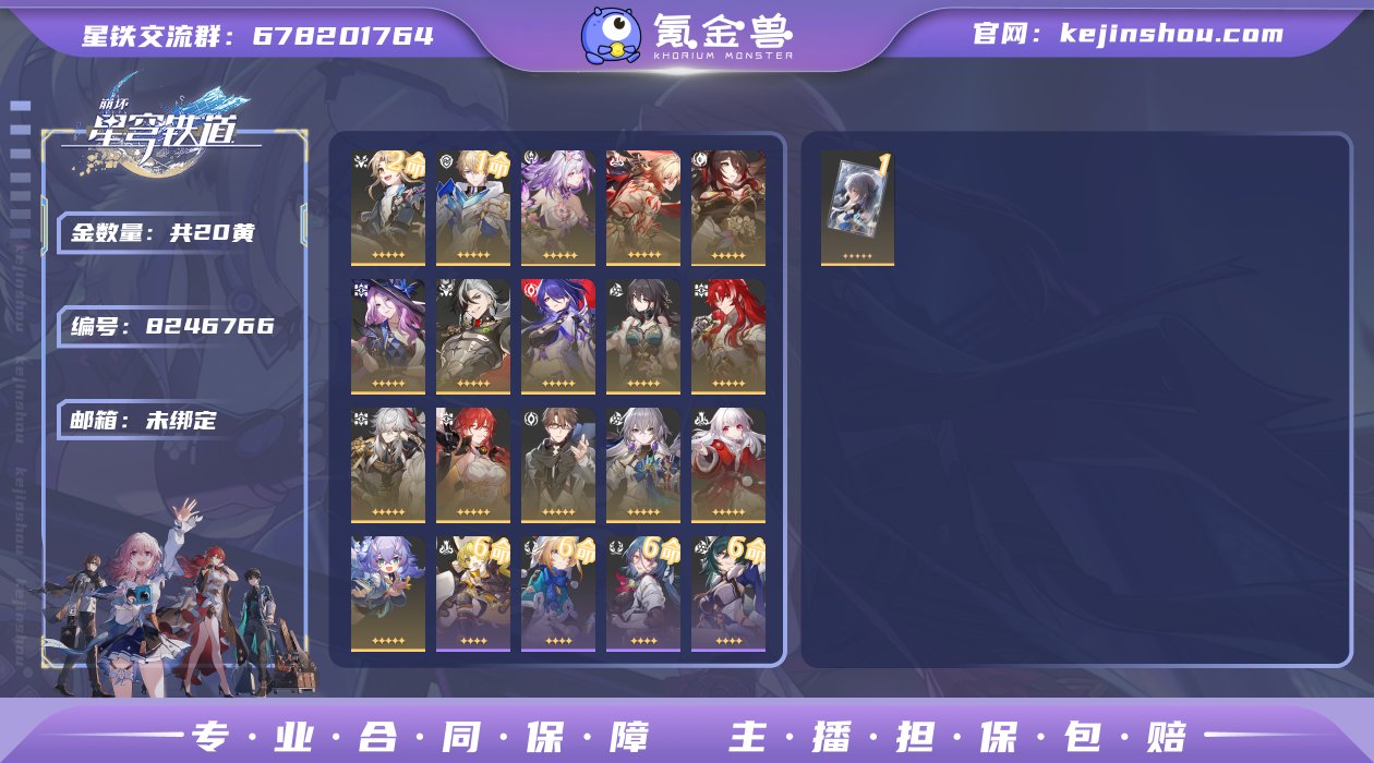 邮箱: 未绑定 开拓者性别: 女 总黄数:...