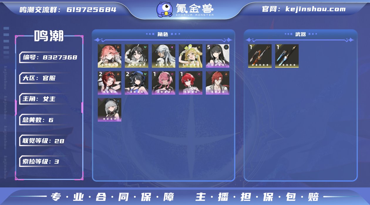 总黄数: 6 联觉等级: 28 拥有五星共...