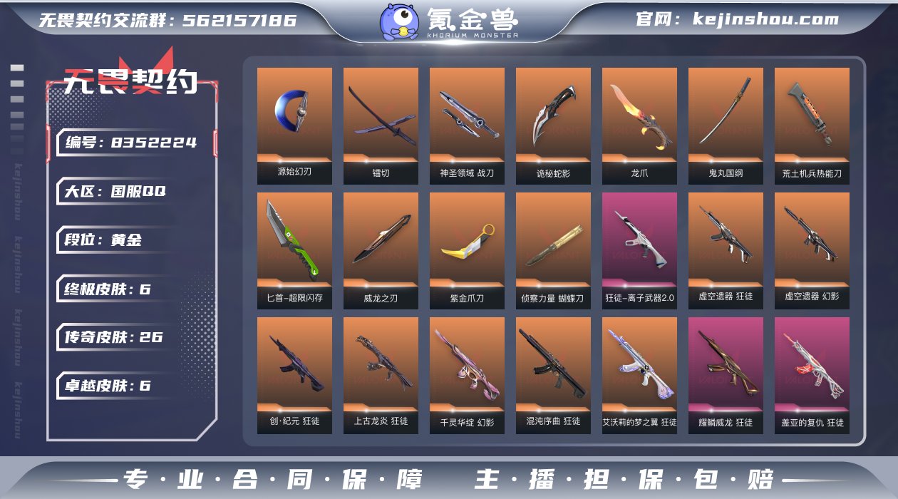 实名: 可修改 皮肤资产价值: 66980...