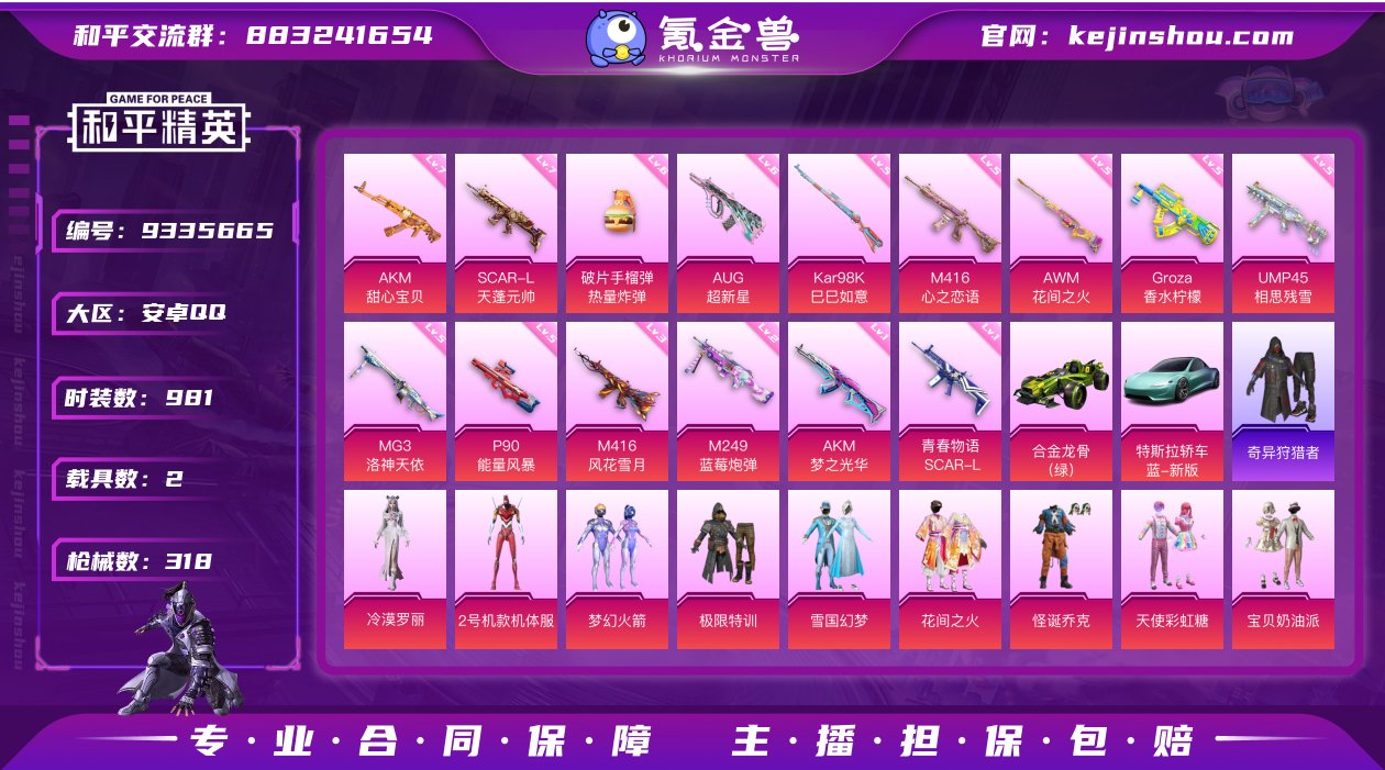 实名: 可修改 时装数: 981 载具数:...