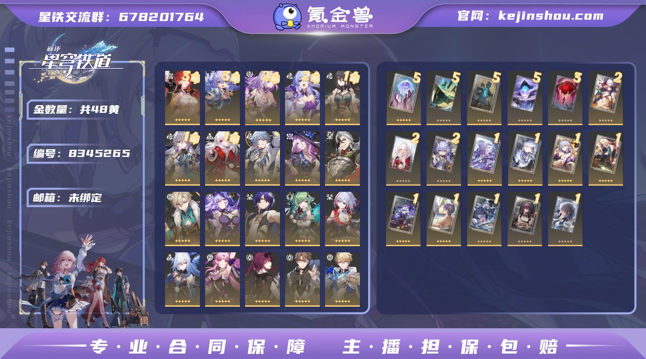 邮箱: 未绑定 开拓者性别: 女 总黄数:...