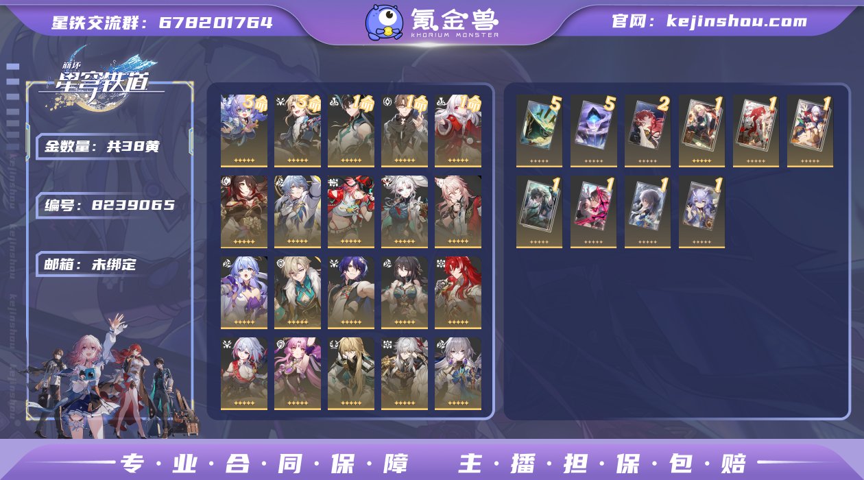 邮箱: 未绑定 开拓者性别: 女 总黄数:...