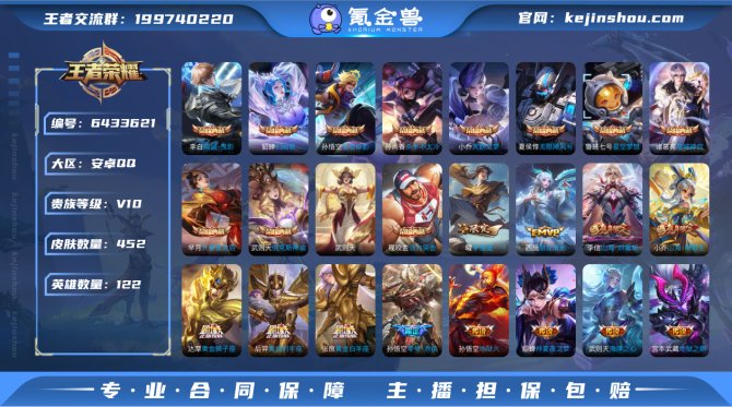 V10 452皮肤12典藏50传说【连体穿...