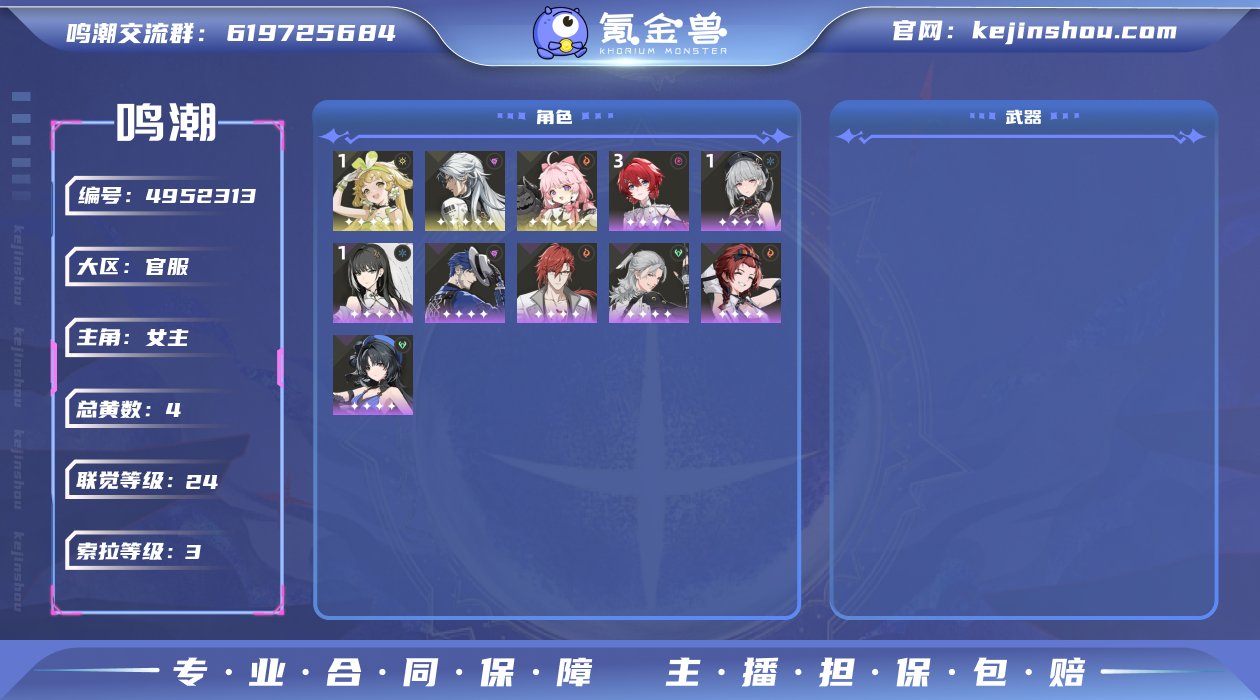 总黄数: 4 联觉等级: 24 拥有五星共...