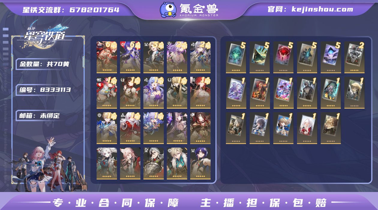 邮箱: 未绑定 开拓者性别: 女 总黄数:...