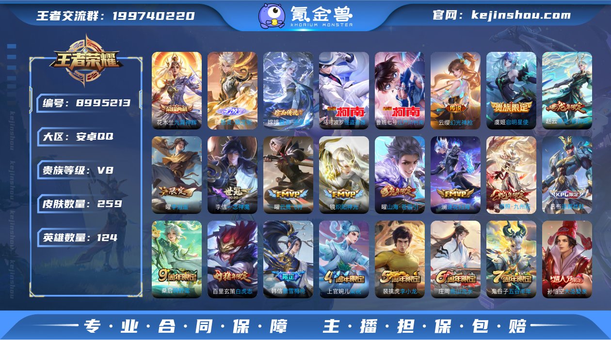 实名: 可修改 贵族等级: V8 英雄数:...