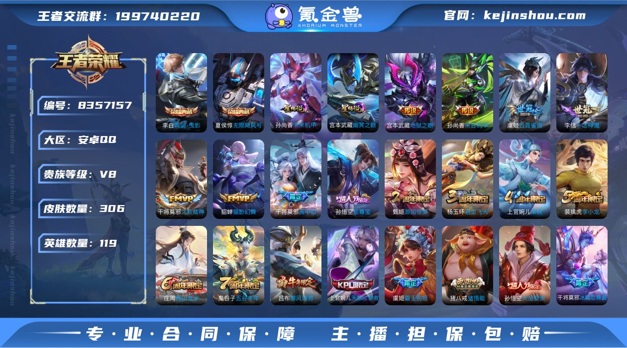 MWZ92556【V8！306皮肤 2典藏...