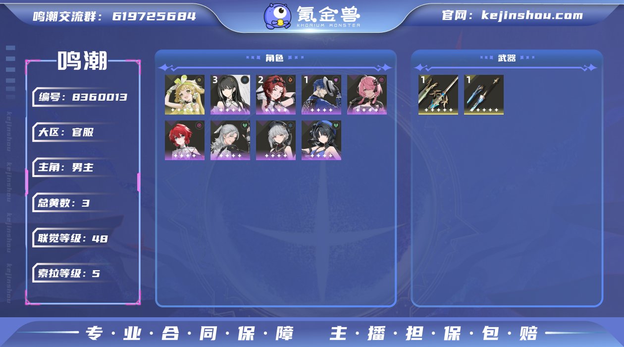 总黄数: 3 联觉等级: 48 拥有五星共...