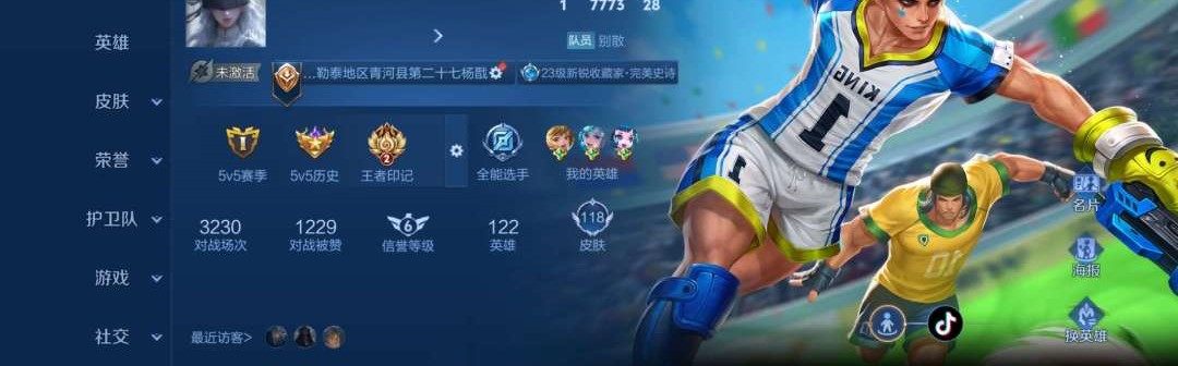 实名: 可修改 贵族等级: V5 英雄数:...