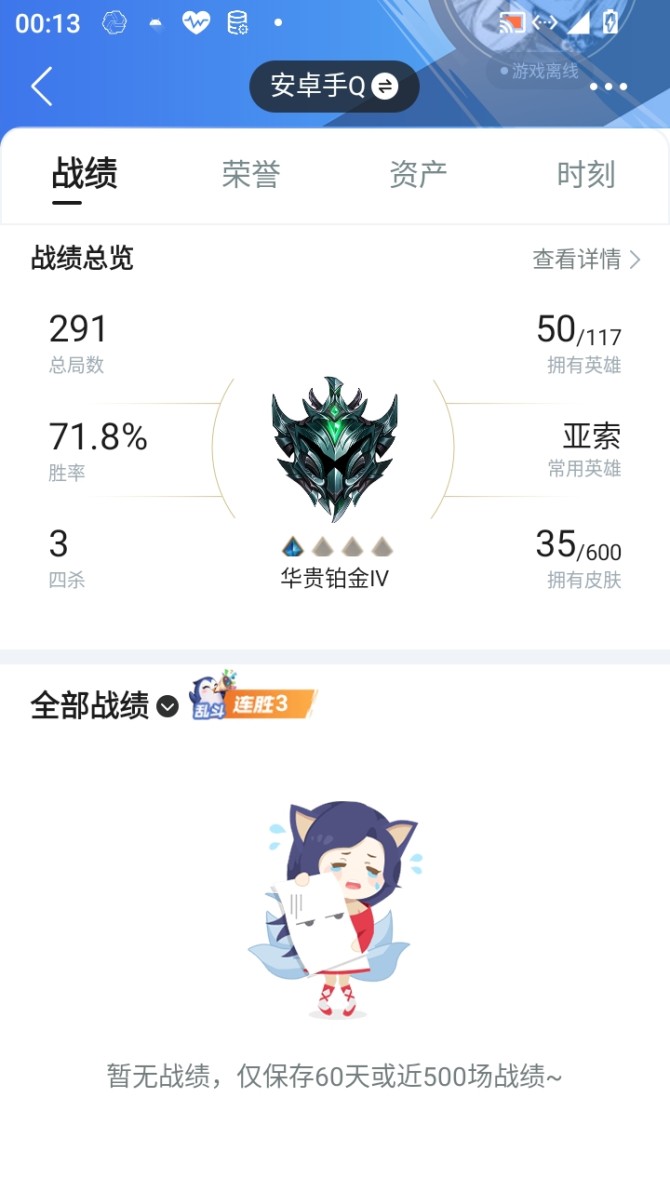 实名: 可修改 皮肤数: 35 亮点: 有兰亭序