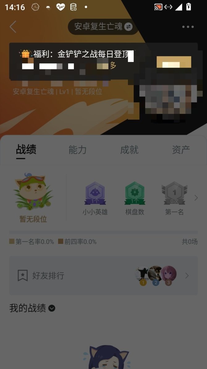 实名: 可修改 小小英雄数量: 1 竞技场...