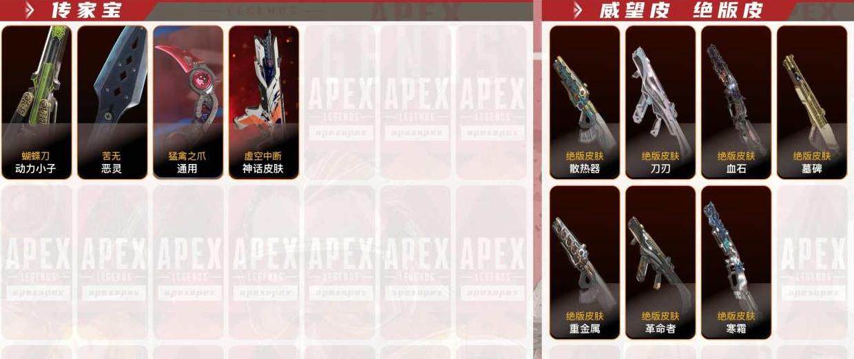 段位:黄金 传家宝数:0 猛禽之爪 希望的...