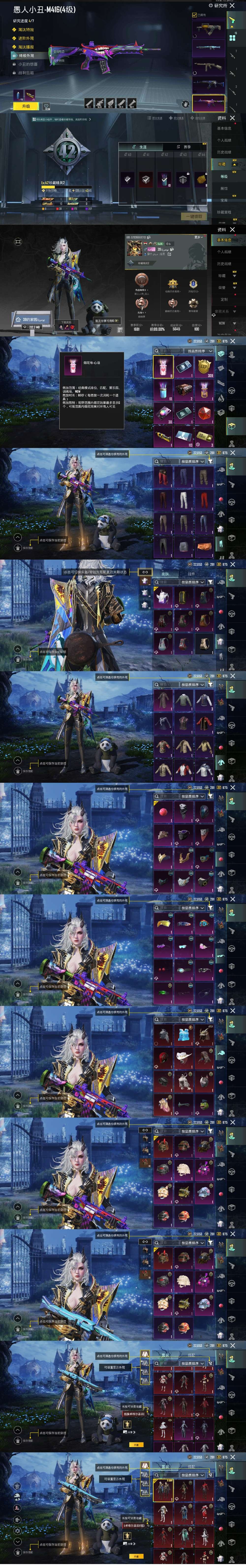 卖家说:编号2171：四级小丑m4➕卓维尔...