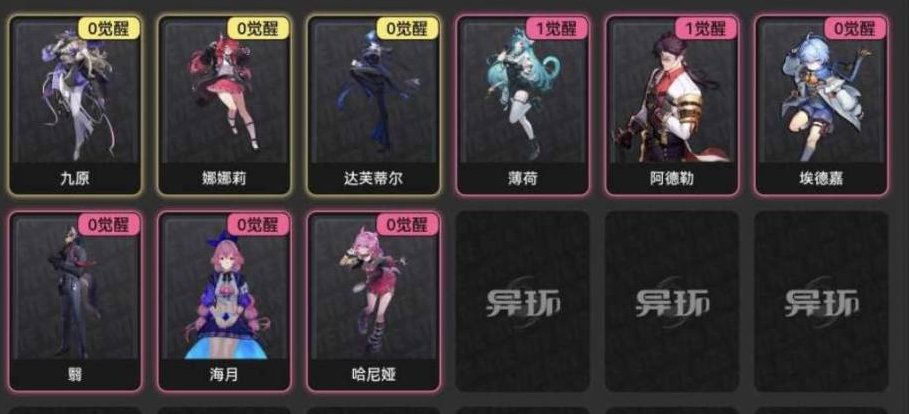 猎人等级:3 S级角色数量:3 S级弧盘数...