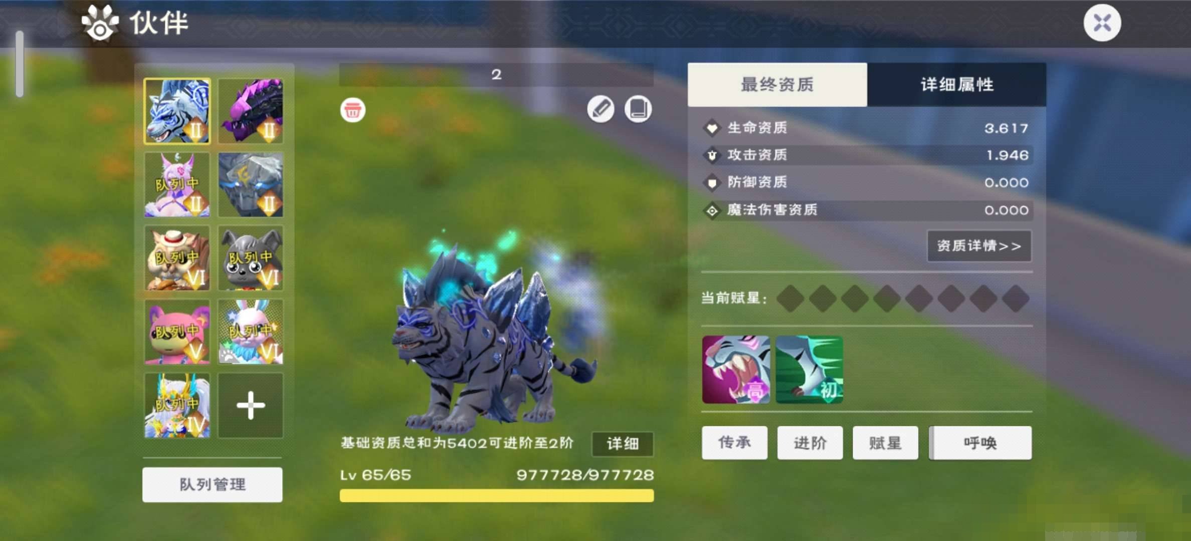卖家说:混炼金一半战一区六阶疯疯兔六阶小灰...