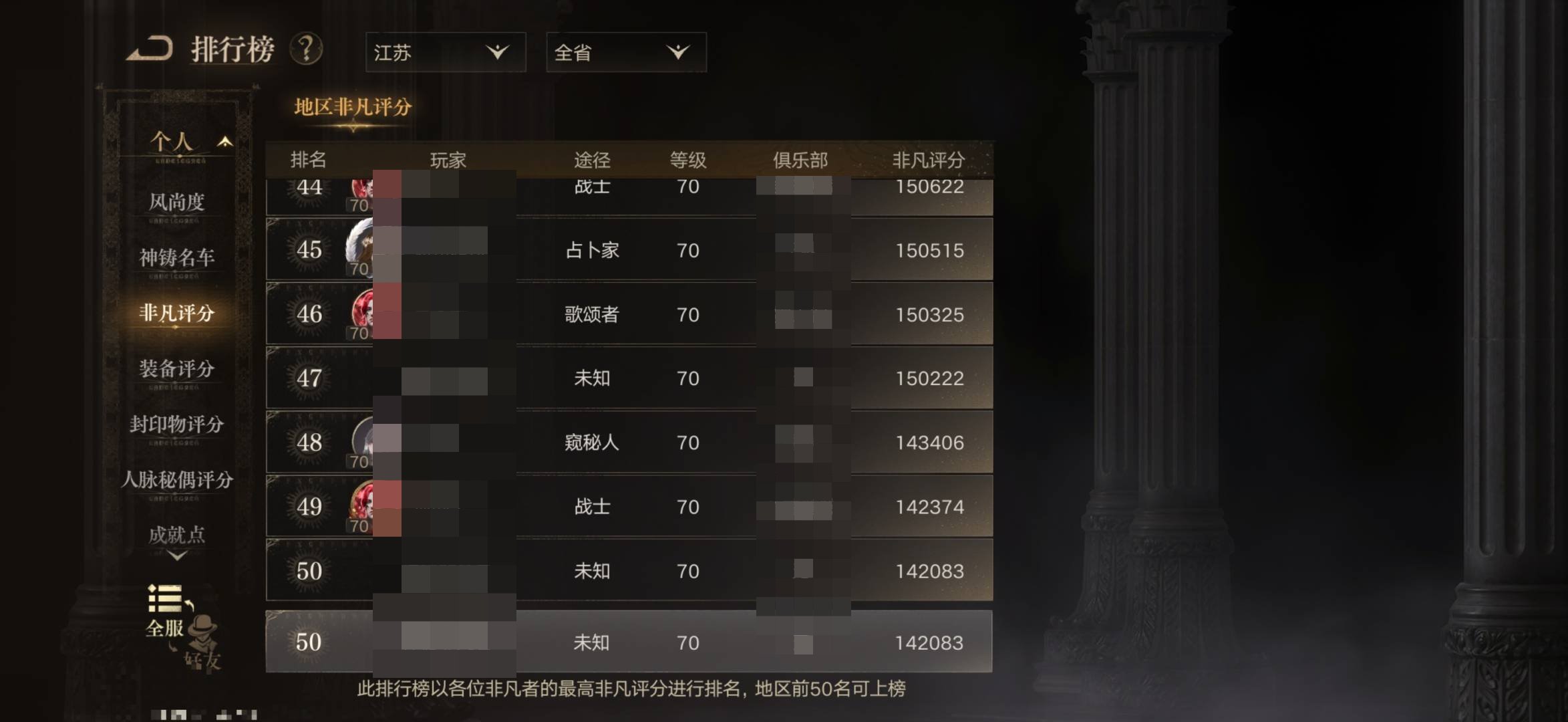 角色:战士 角色性别:男 风尚度:9637...