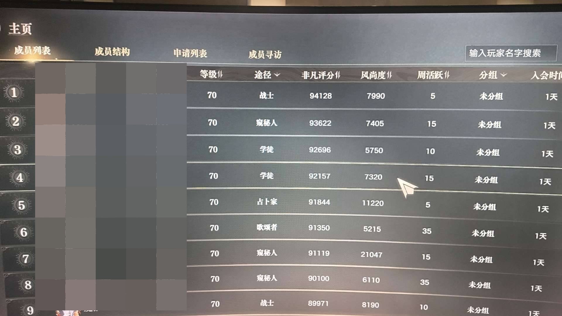 角色:战士 角色性别:女 总评分:9467...